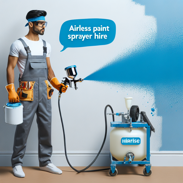 Consejos y beneficios del alquiler de equipos de pintura sin aire para