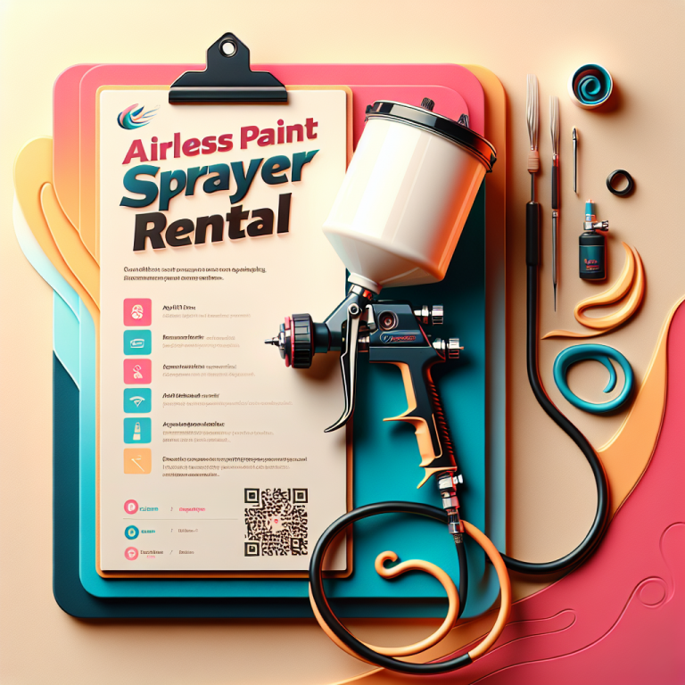 Find the Best Airless Paint Sprayer Rental Options for Your Project
