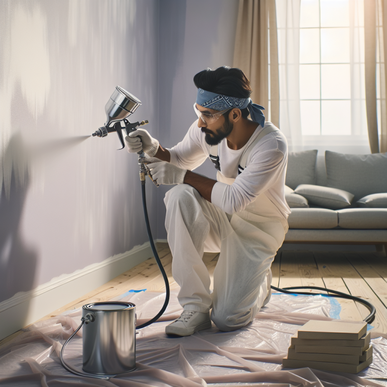 Mastering the Art of Painting Interior Walls with an Airless Sprayer